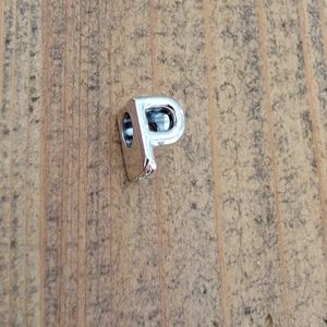 Pandora P charm
